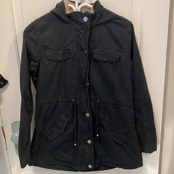 Ladies Medium Kismet (Bootlegger) 100% Cotton Coat Navy Blue - Picture 12 of 14